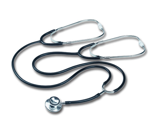 Dual Head Teaching Stethoscope Tubing Colour ? BLACK