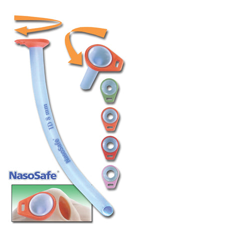NasoSafe NP Airway 7mm Orange Sterile Nasopharyngeal - SINGLE