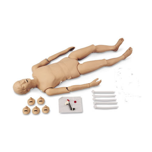Full-Body Trauma CPR Manikin with Electronics