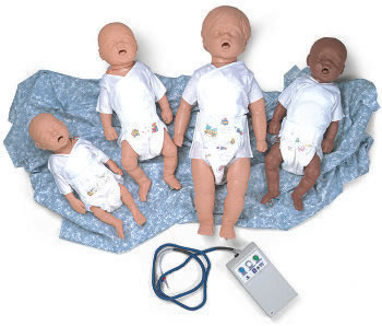 CPR Paediatric manikin air-filled 3 Year Old Basic