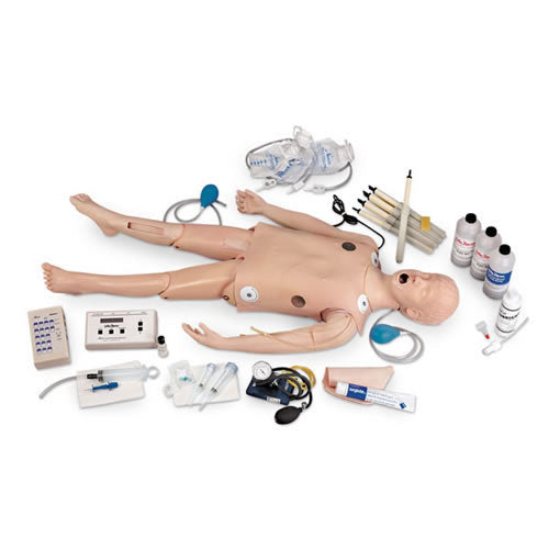 Crisis Manikin Child Deluxe with Arrhythmia Tutor