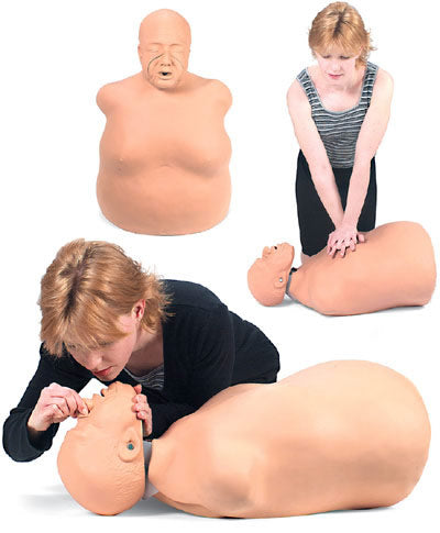 Fat Fred / Fat Old Fred obese CPR manikin